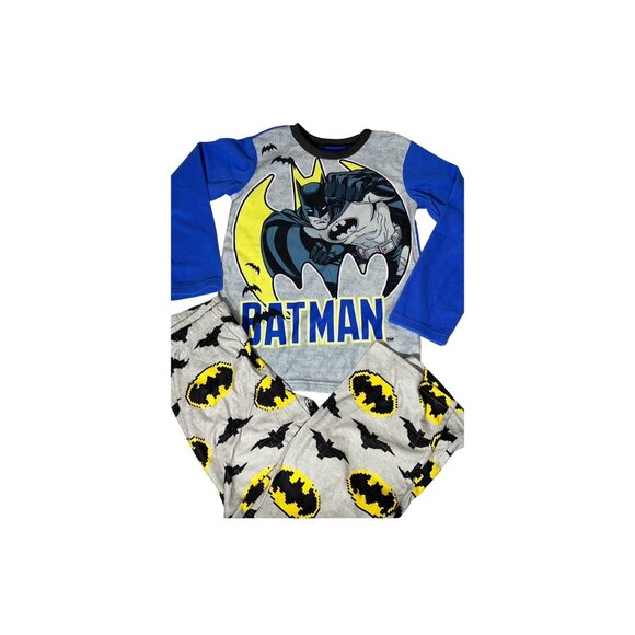 Lego Batman DC comics  Pajamas PJs Cozees NWT size 8 shirt pants fleece - Picture 1 of 2